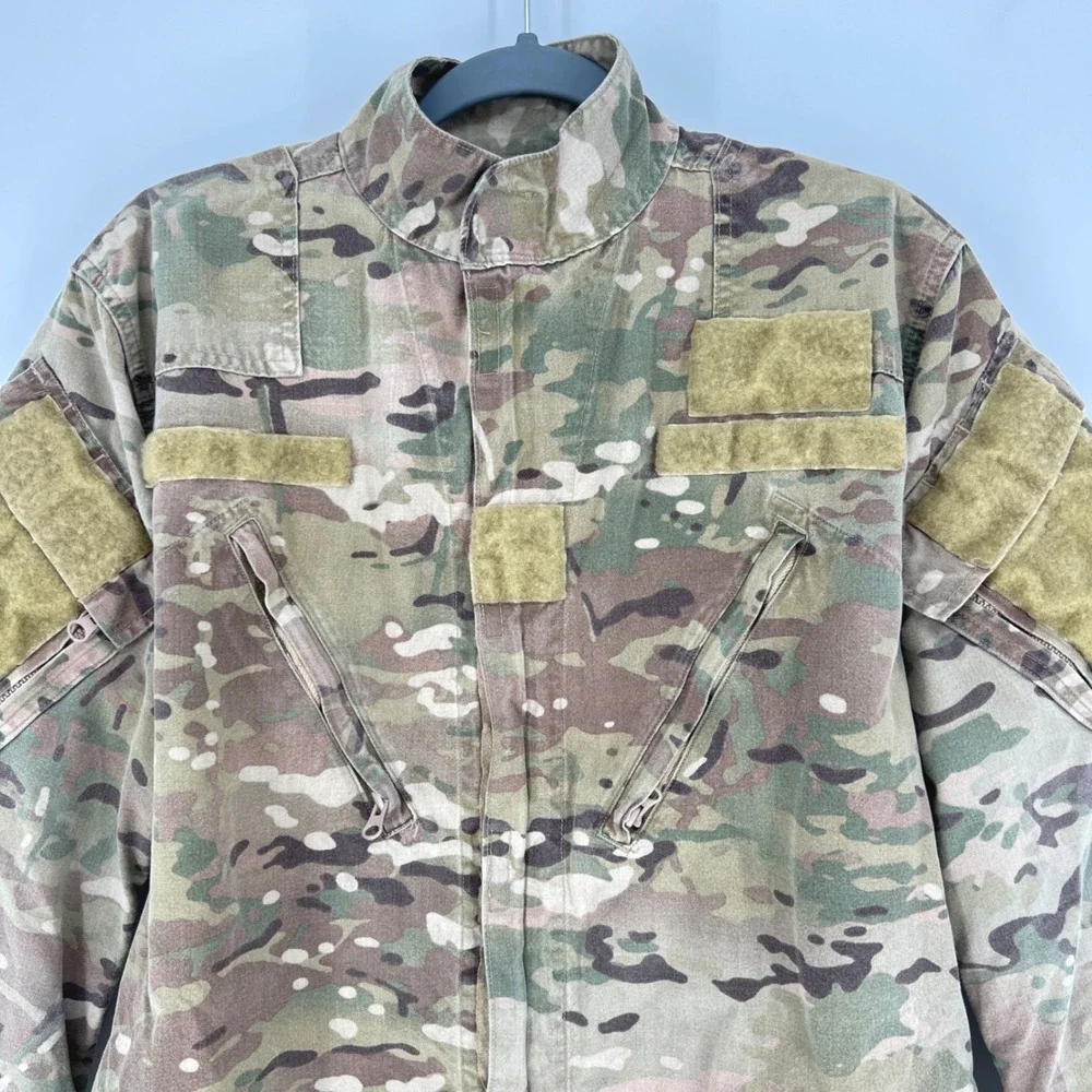 DRIFIRE FR Combat Shirt MD/R‎ Multicam OCP Full Zip Flame Resistant USA Military